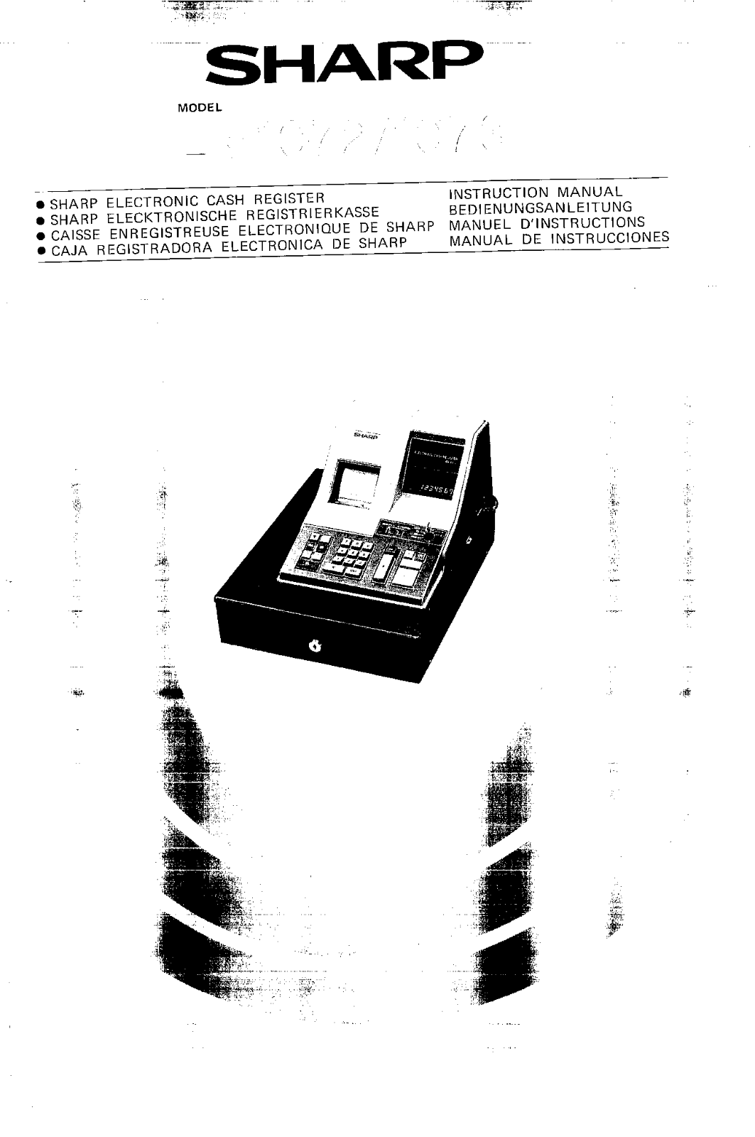 Sharp ER-1073 Operation Manual