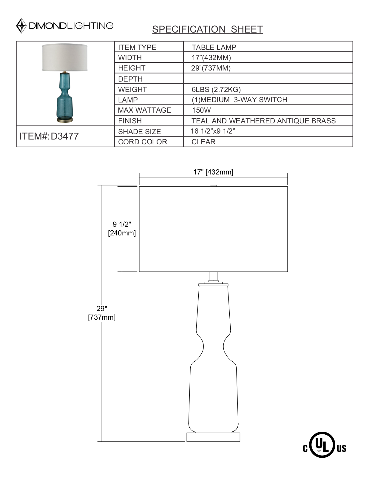 ELK Home D3477 User Manual