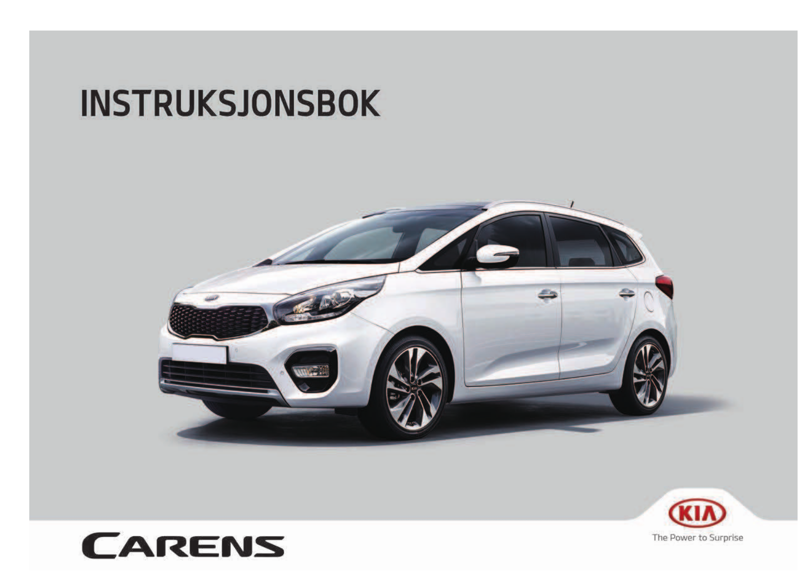 Kia Carens 2018 Owner's Manual