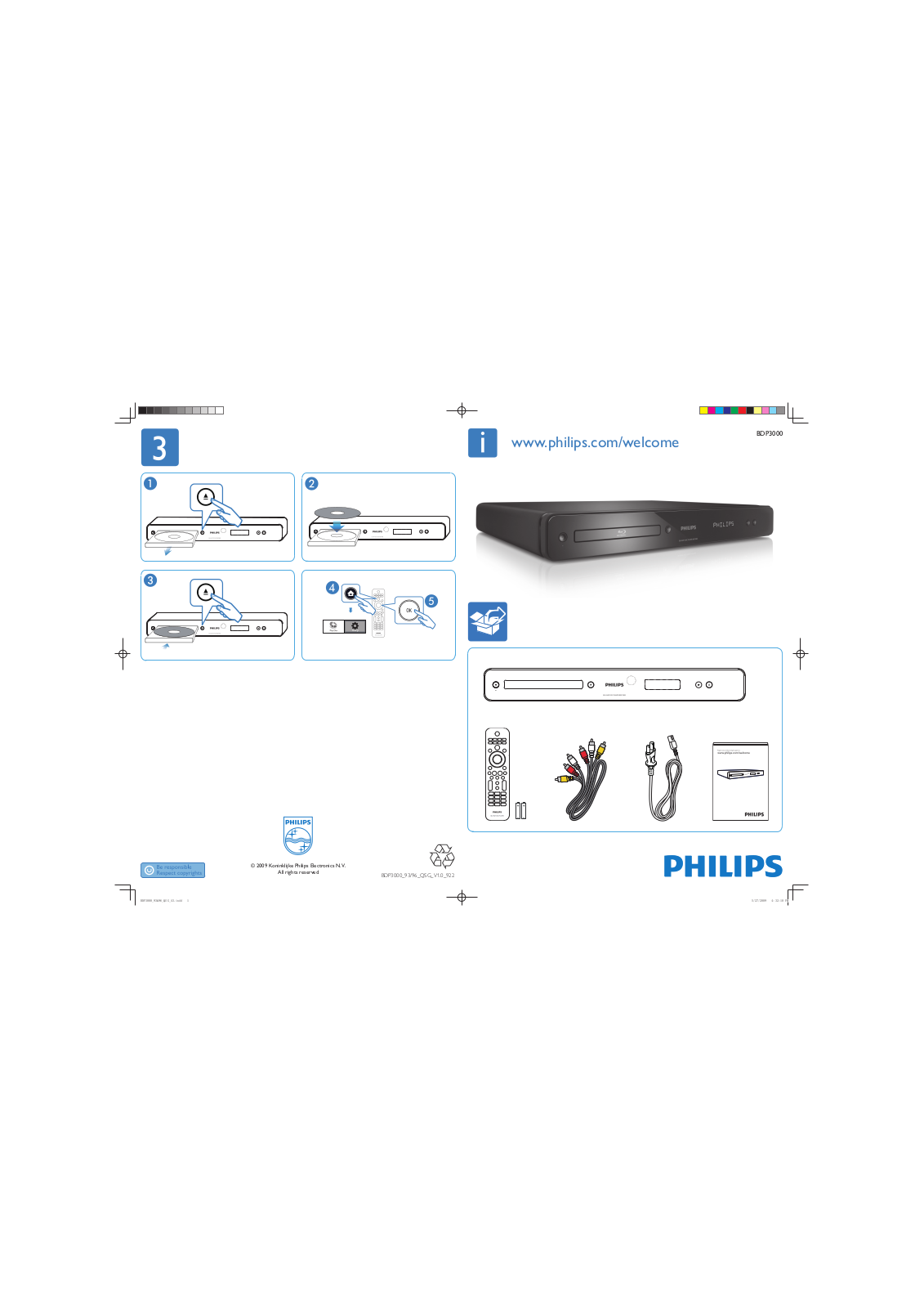 Philips BDP300 User Manual