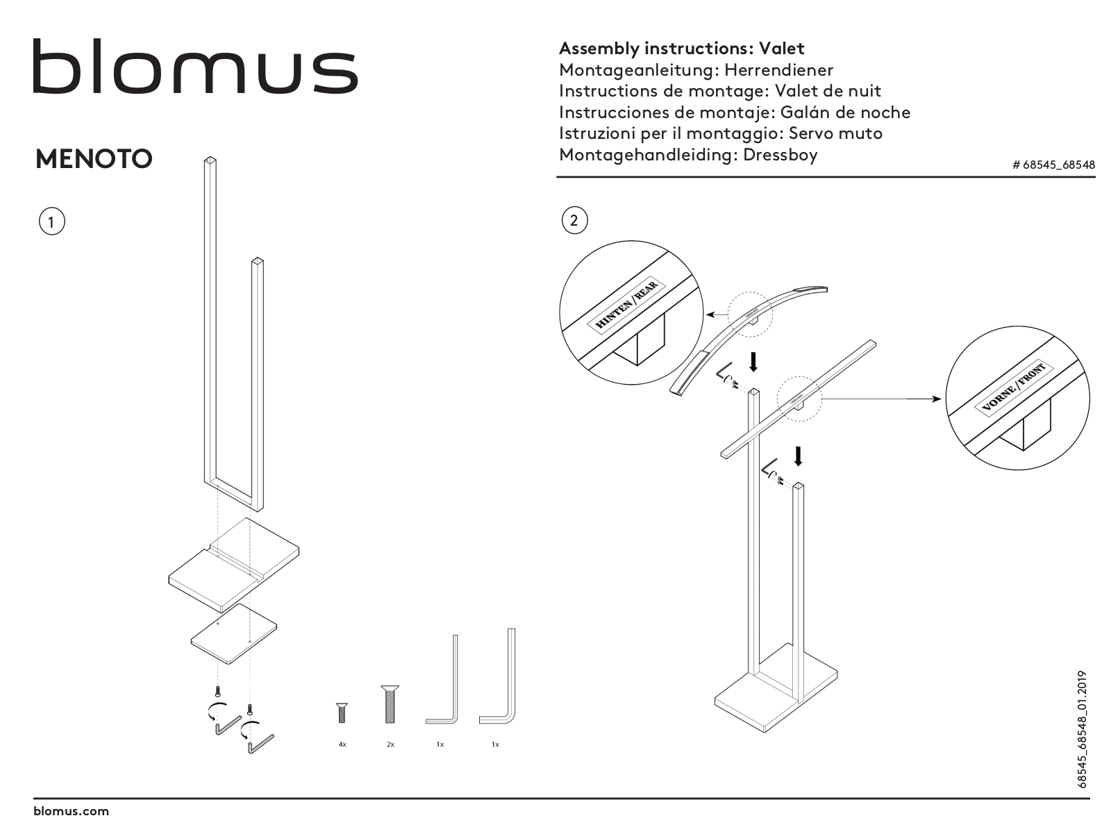 Blomus RY2637 Installation & Assembly - ManualMachine.com