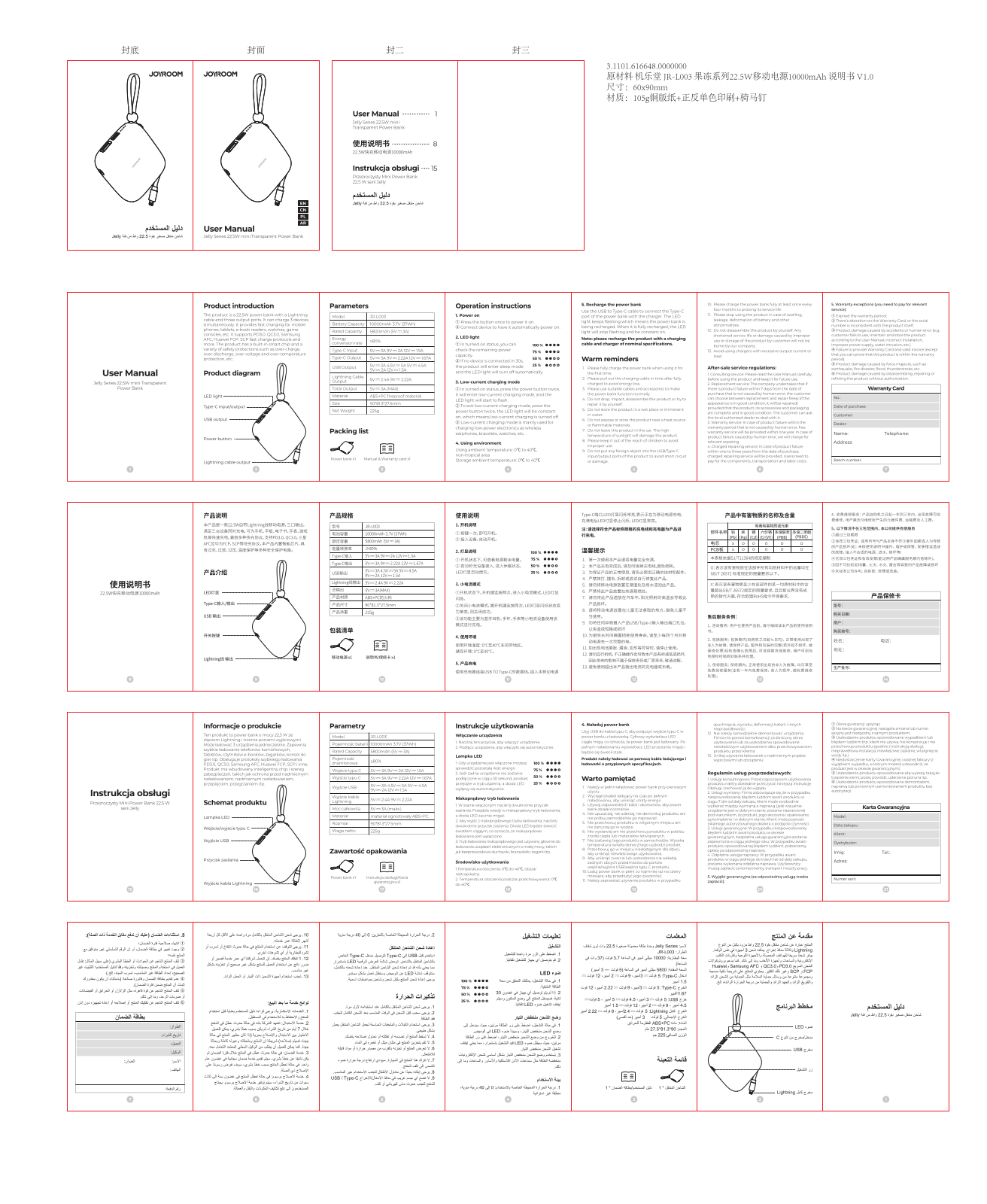 Joyroom JR-L003 User guide - ManualMachine.com