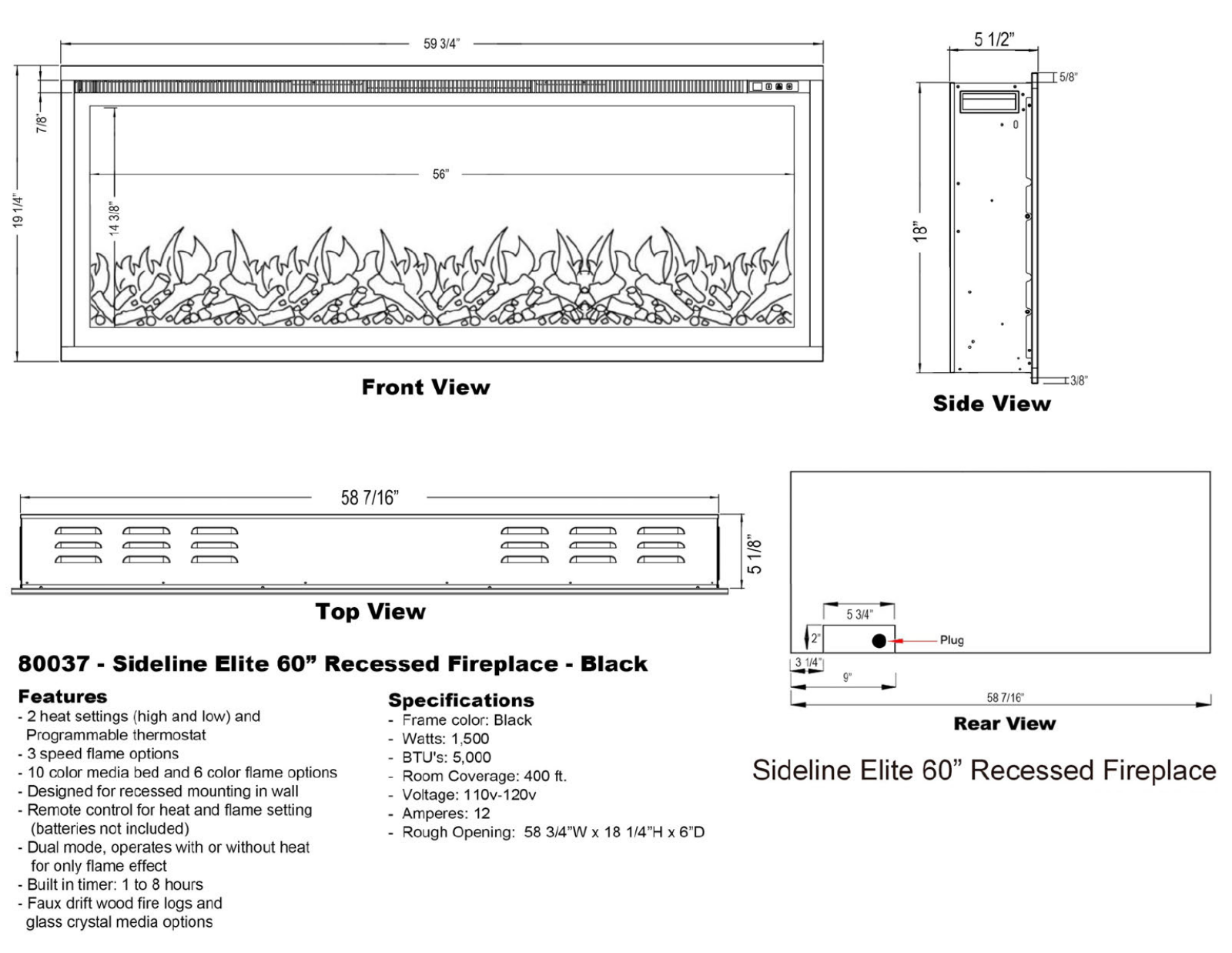 Touchstone W004839285 Specifications - ManualMachine.com
