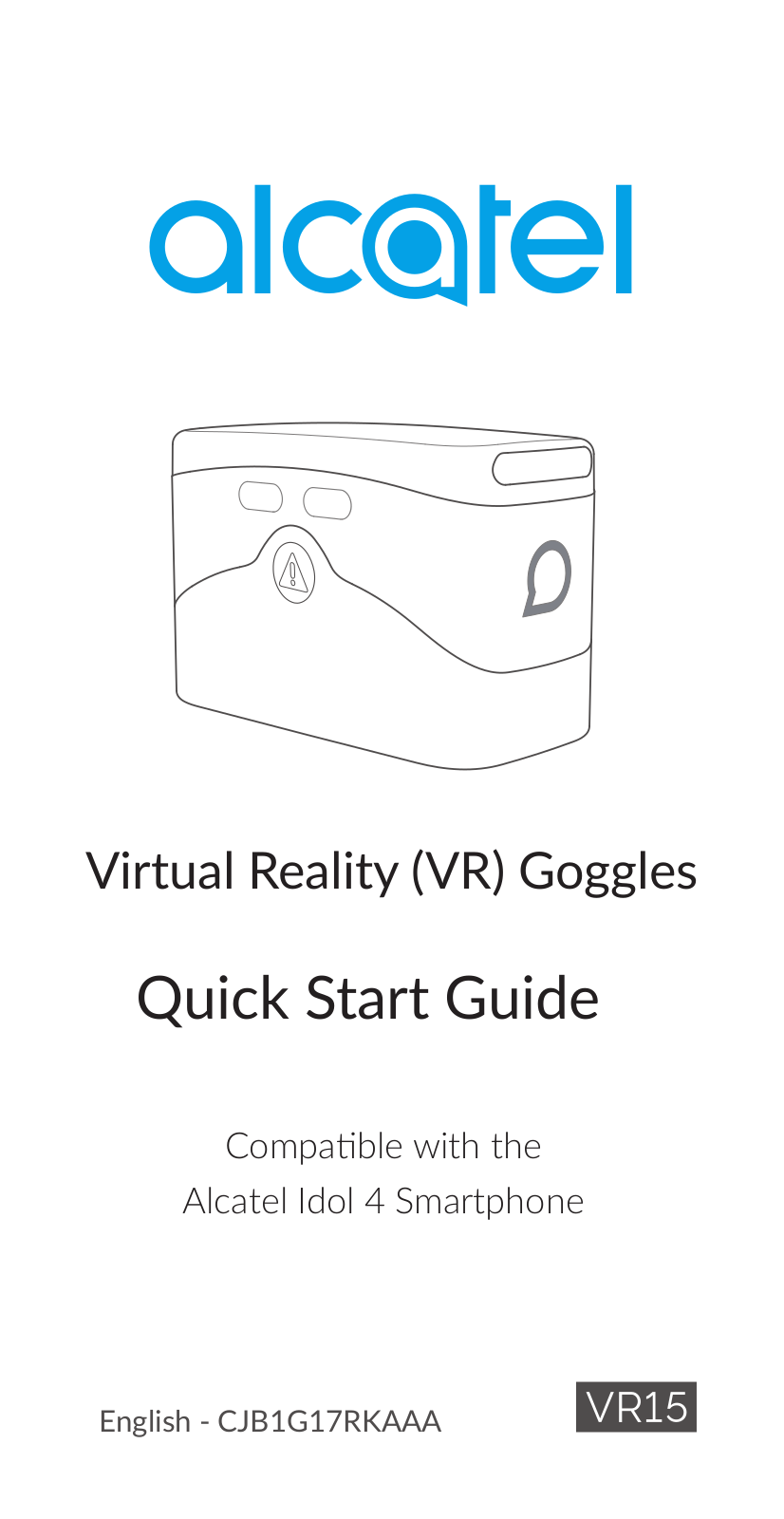 Alcatel VR15 Quick Start Manual