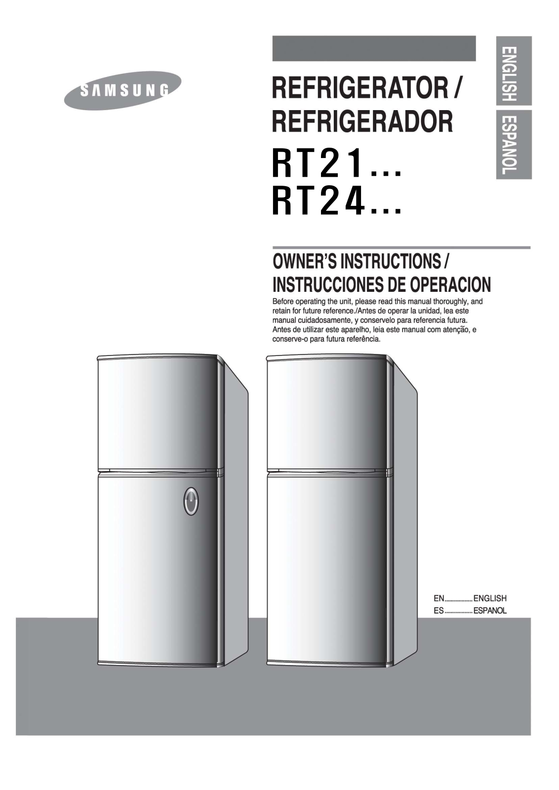 Samsung RT24VHSW User Manual