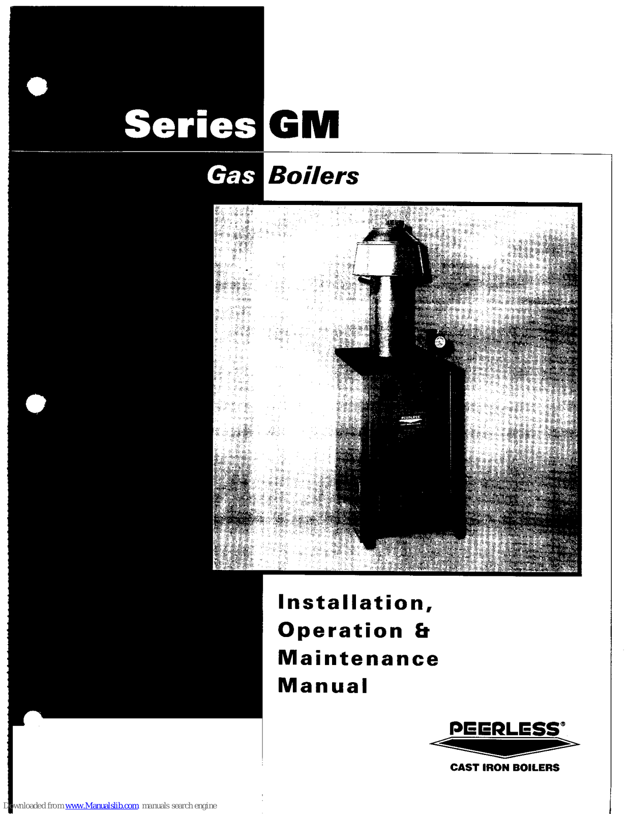 PEERLESS SERIES GM, GM-05, GM-06, GM-07, GM-08 Installation, Operation & Maintenance Manual - ManualMachine.com