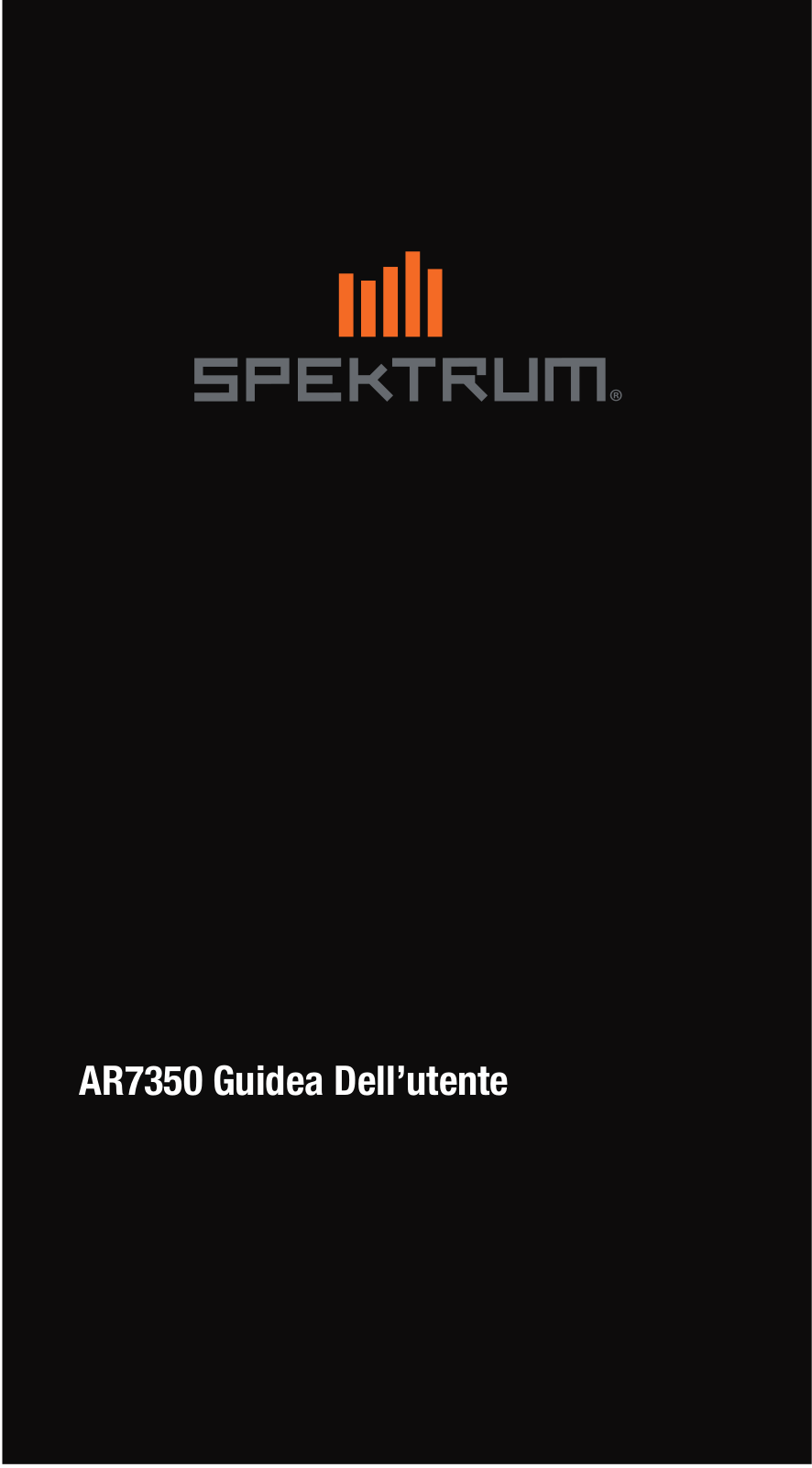 Spektrum AR7350 User Guide