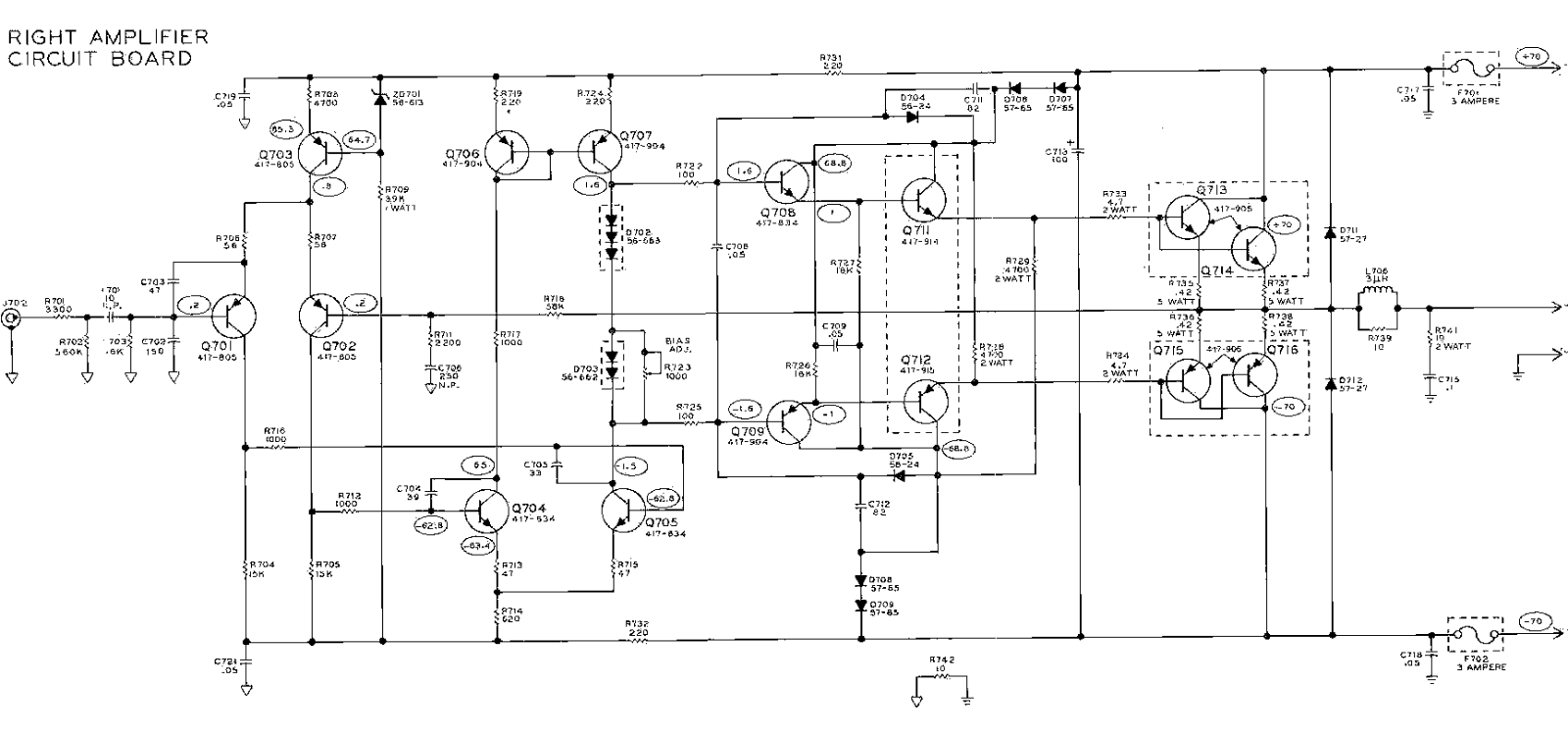 Heathkit AA-1600 Schematic