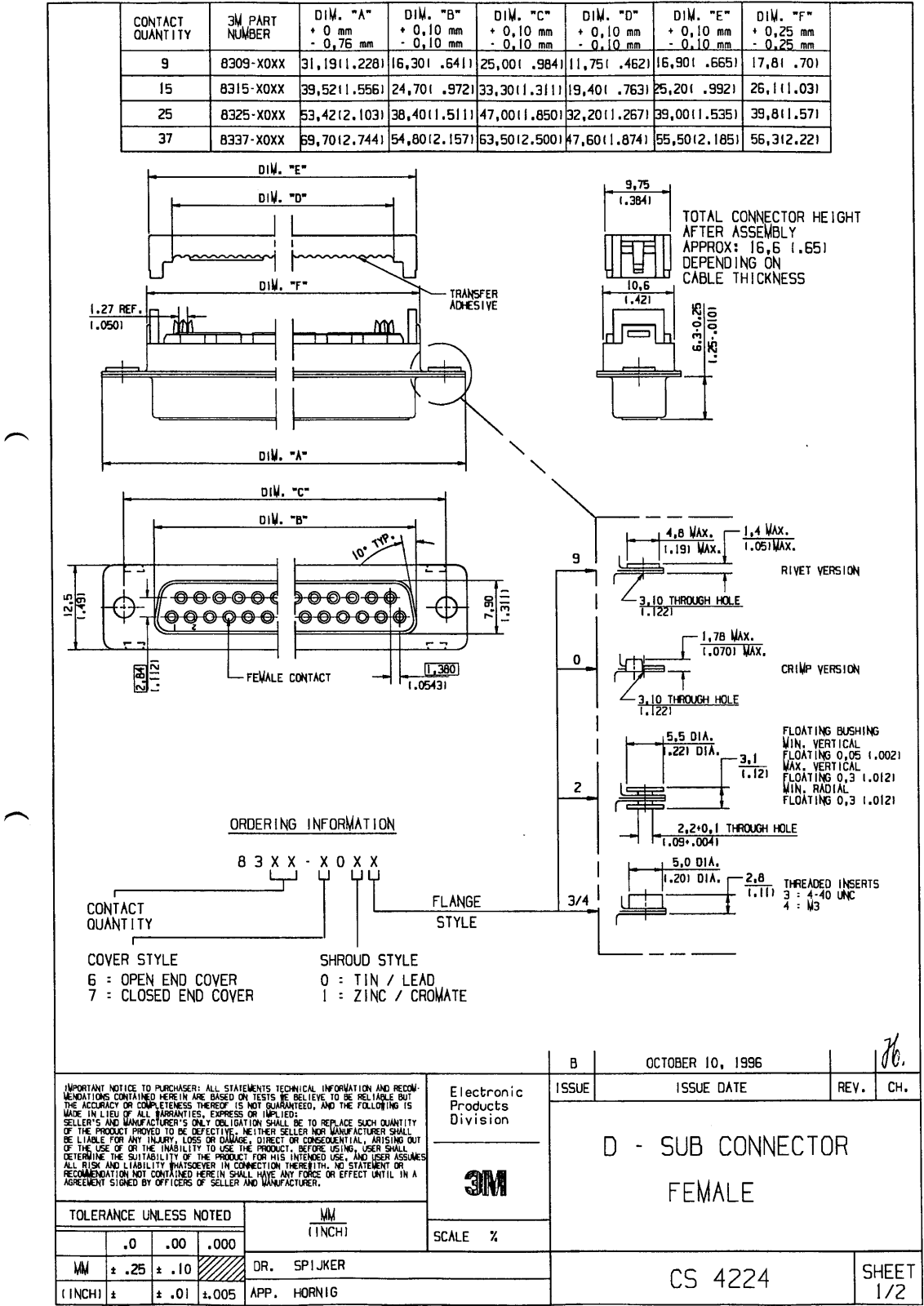 3M CS 4224 Schematic