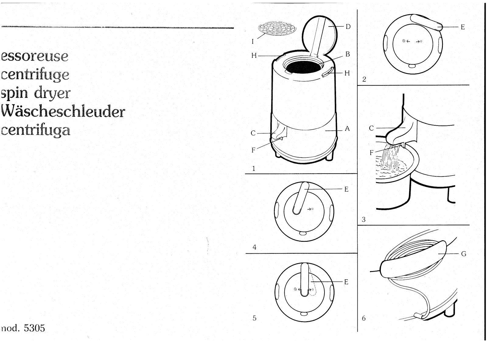 Calor 5305 User Manual