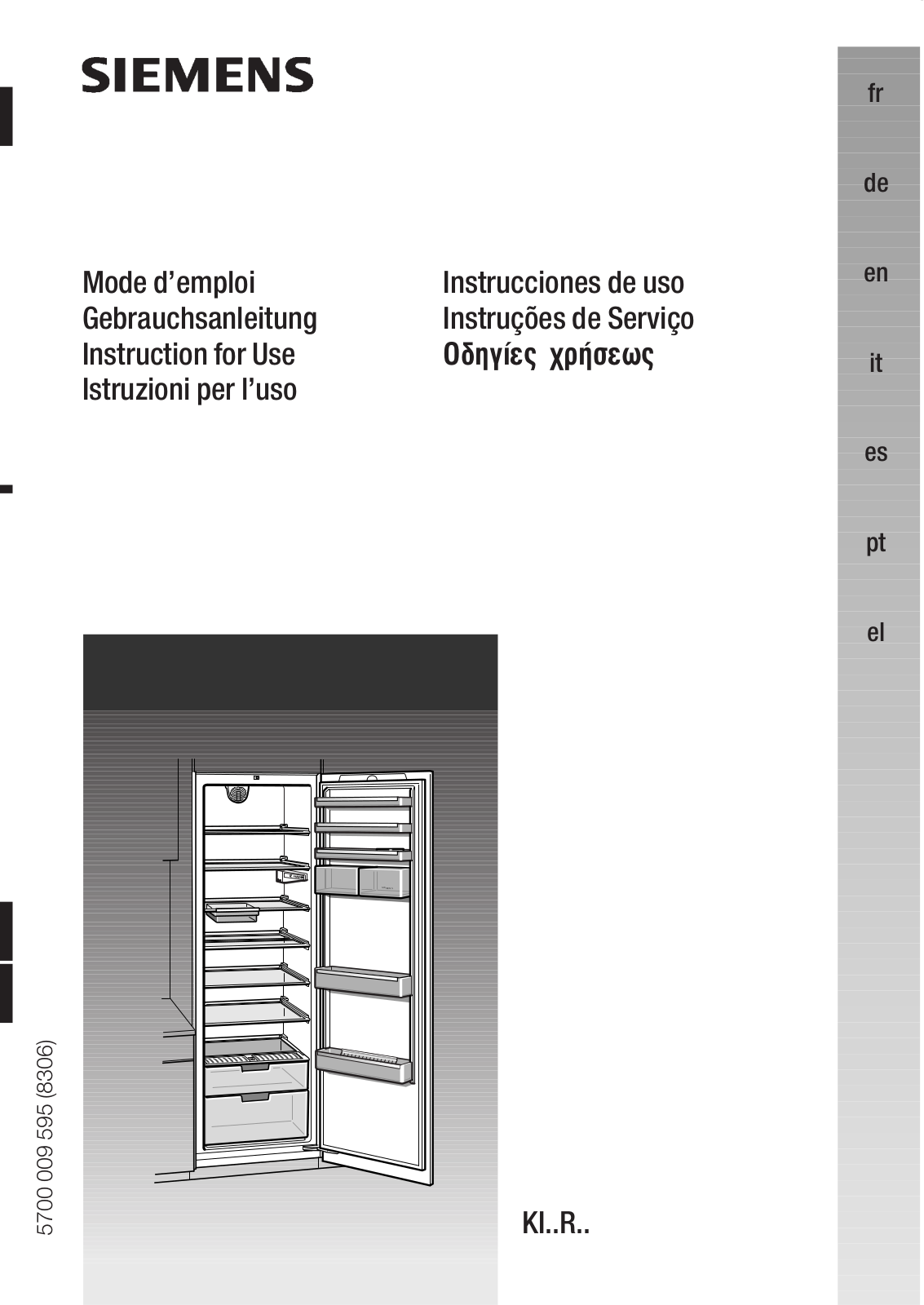 SIEMENS KI32R440 User Manual