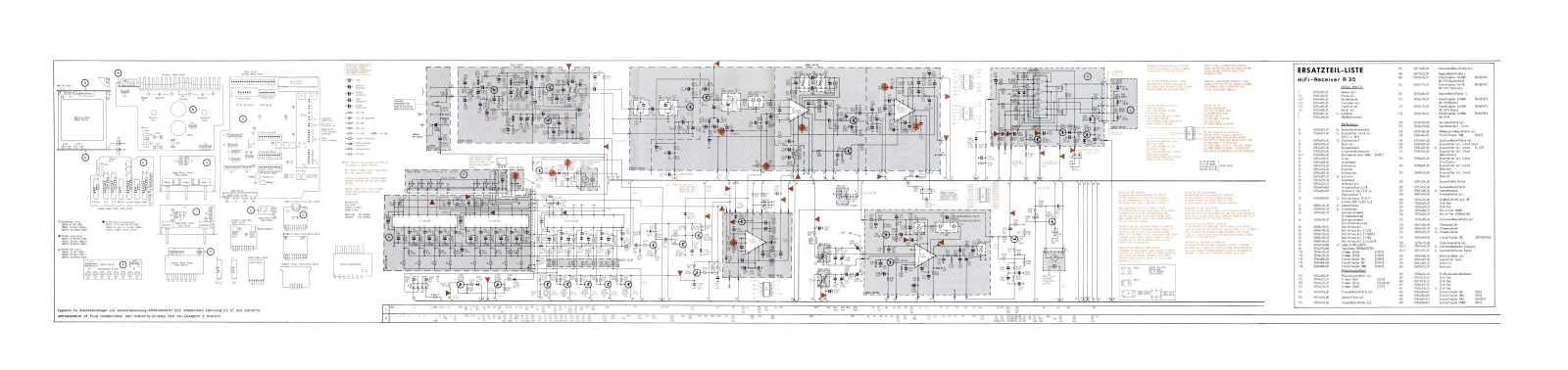 Grundig Receiver R-35 Schematic