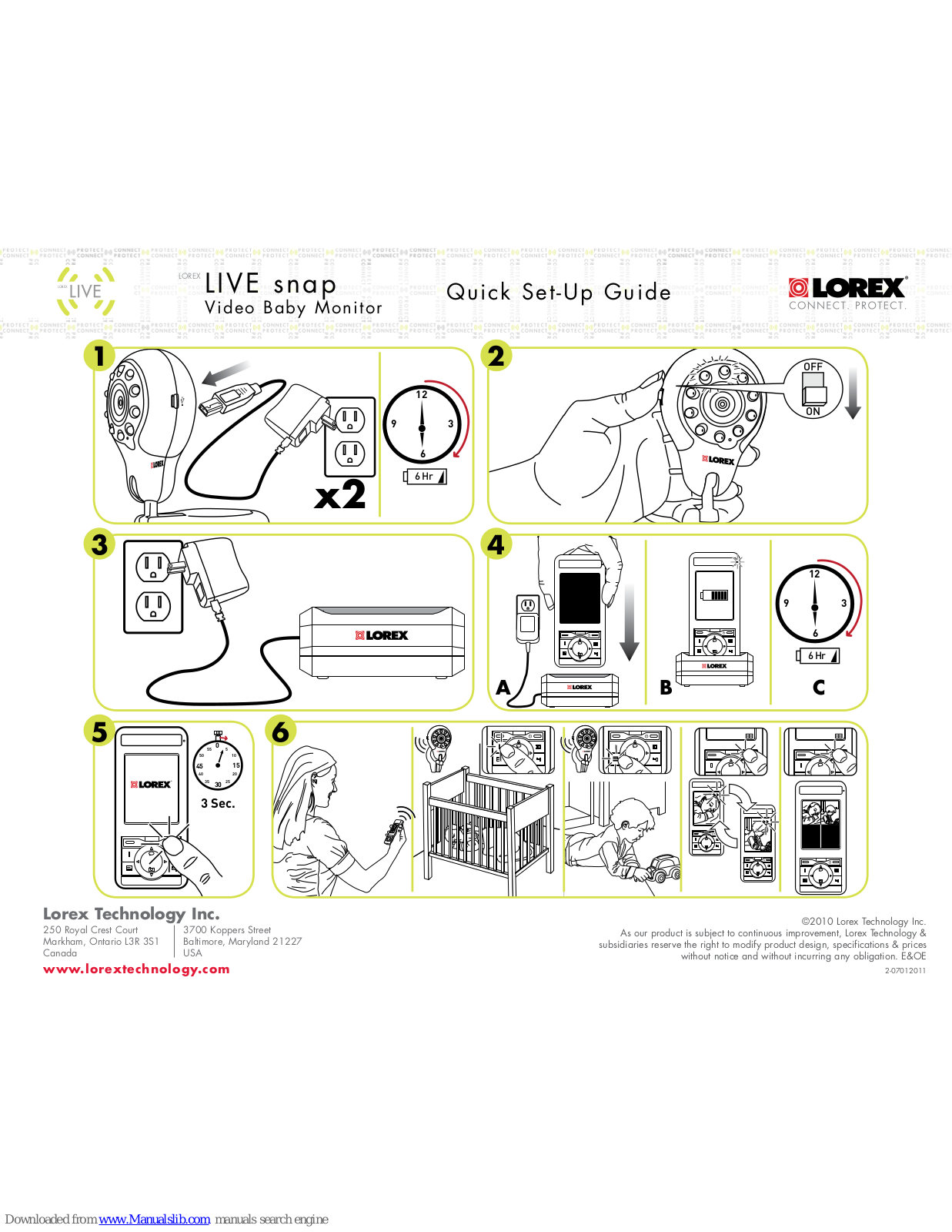 Lorex LIVE snap Quick Setup Manual - ManualMachine.com