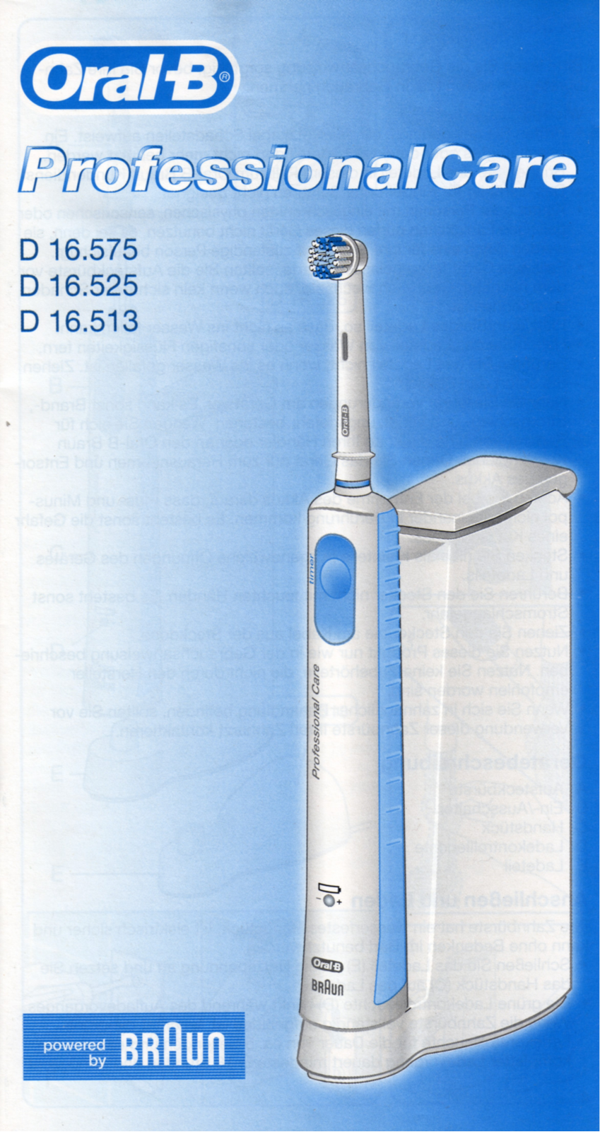 BRAUN ORAL-B 4729 User Manual