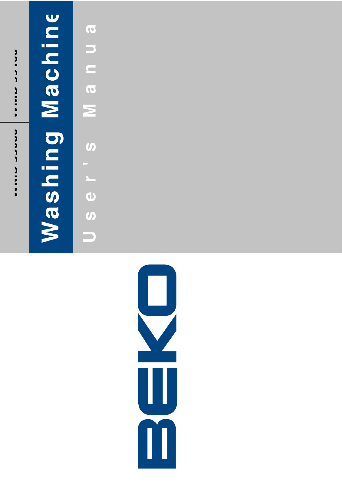 Beko WMD 55100, WMD 55060, WMD 55080 User Manual