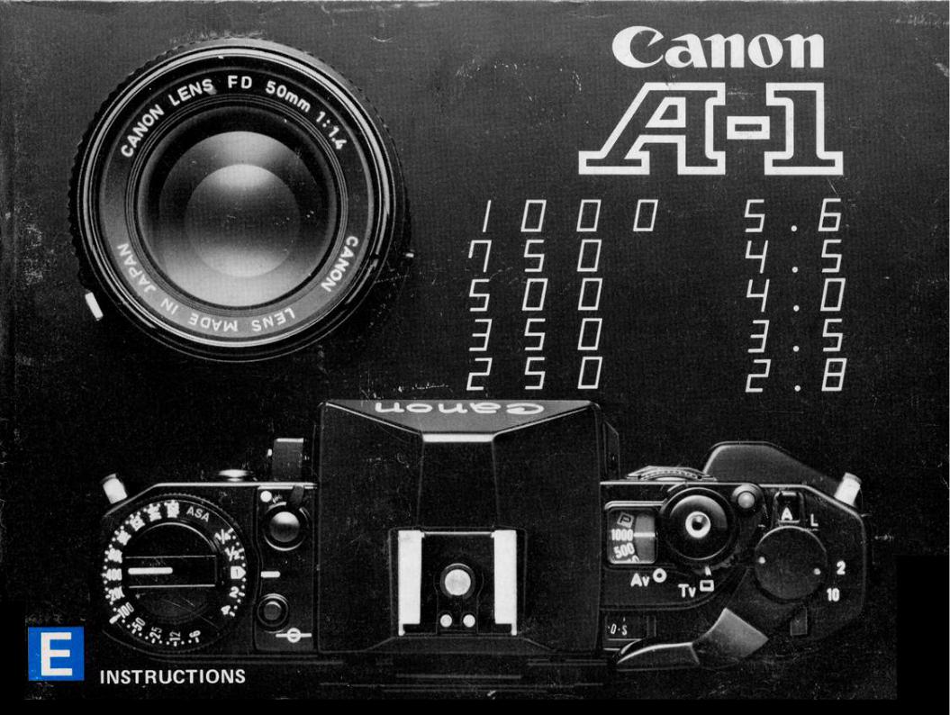 Canon A1 User Manual