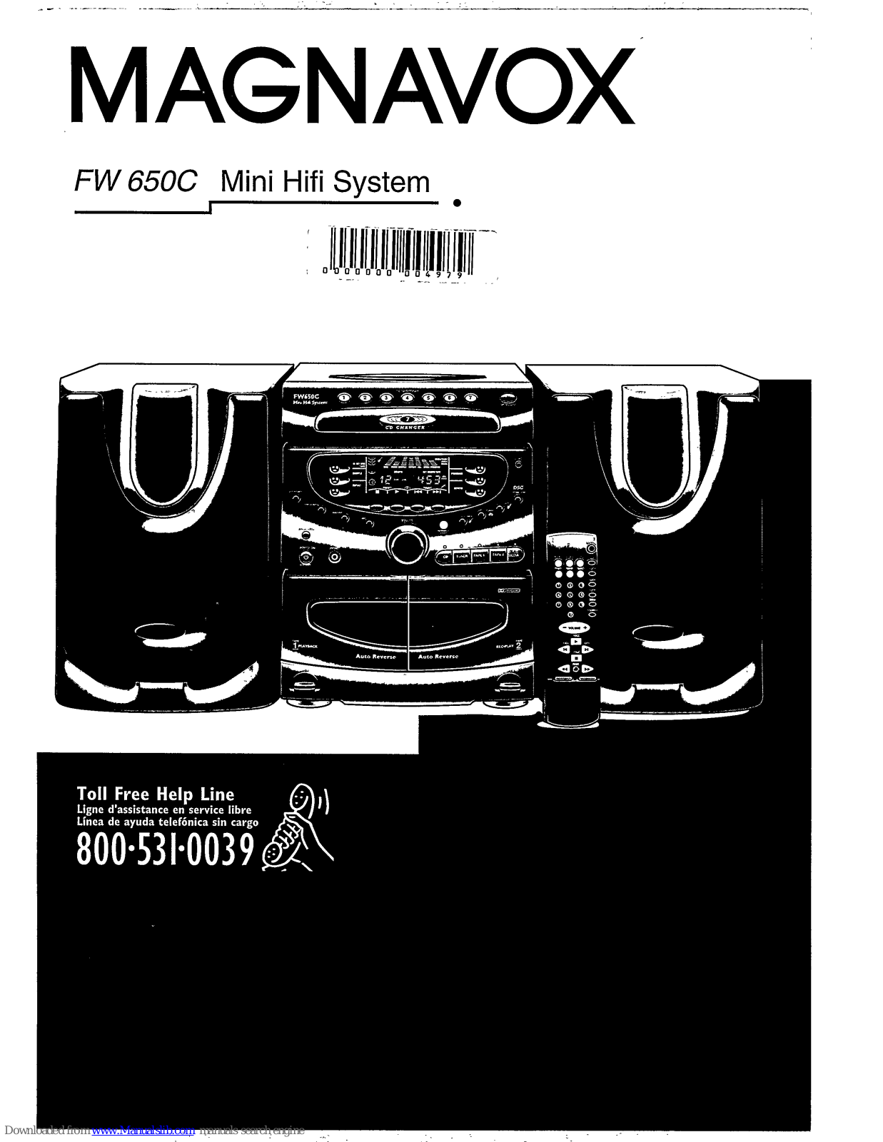 Magnavox FW650C/22, FW650C/21M User Manual