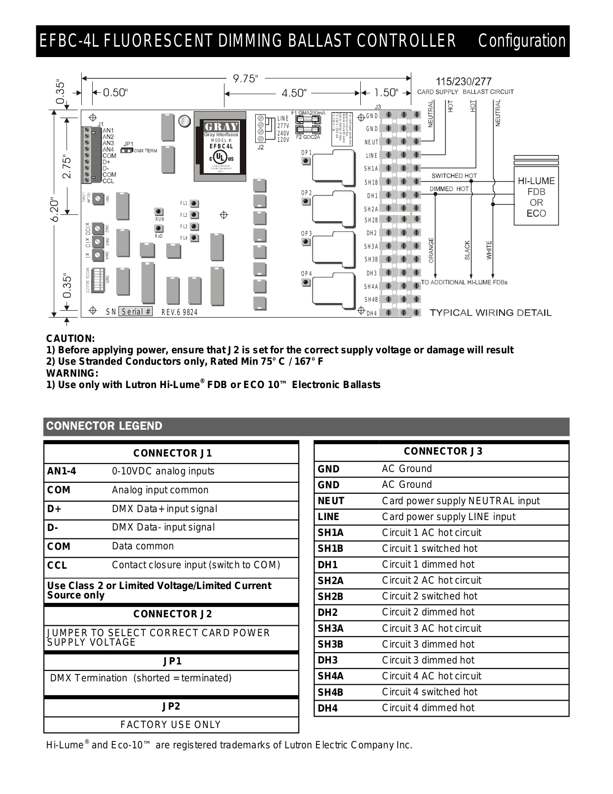 Pathway EFBC-4L User Manual