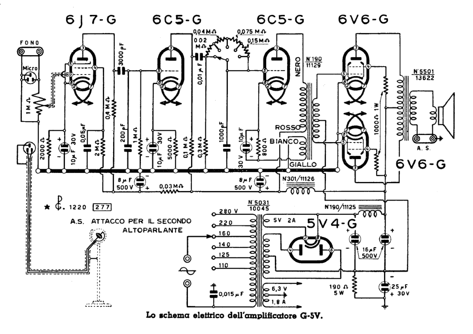 Geloso G5V Schematic