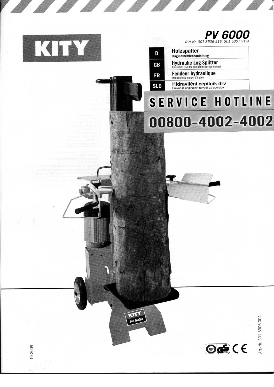 KITY PV 6000 User Manual