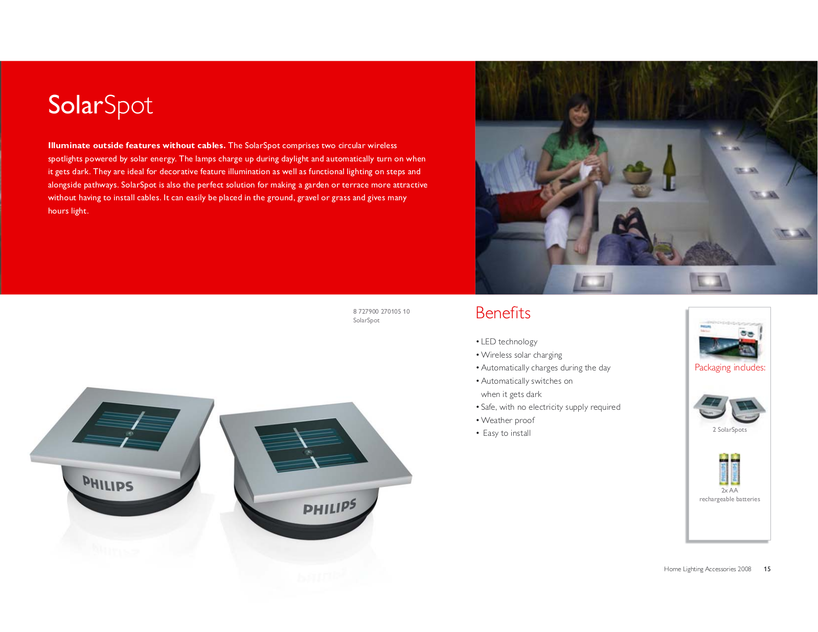 Philips SolarSpot User Manual