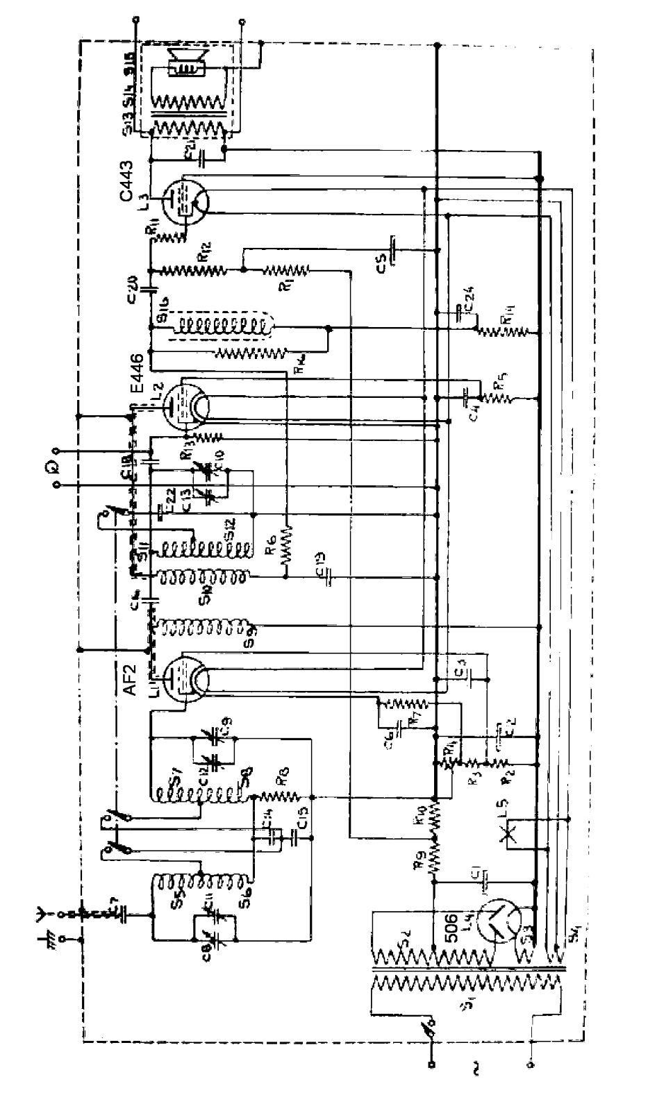 Philips 33-A Schematic