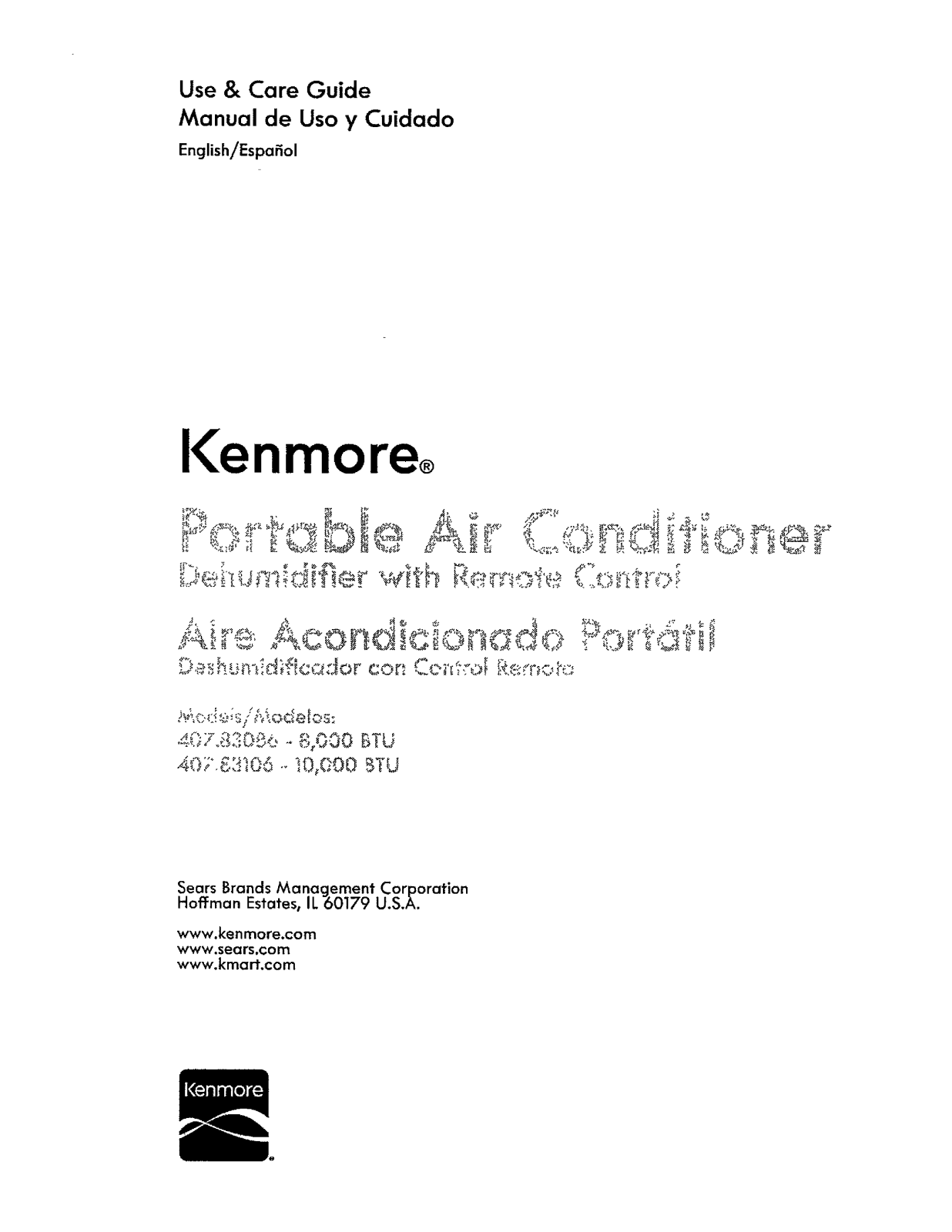 Kenmore 40783106310, 40783086310 Owner’s Manual - ManualMachine.com