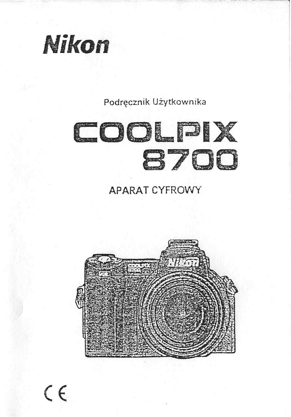 Nikon COOLPIX 8700 User Manual