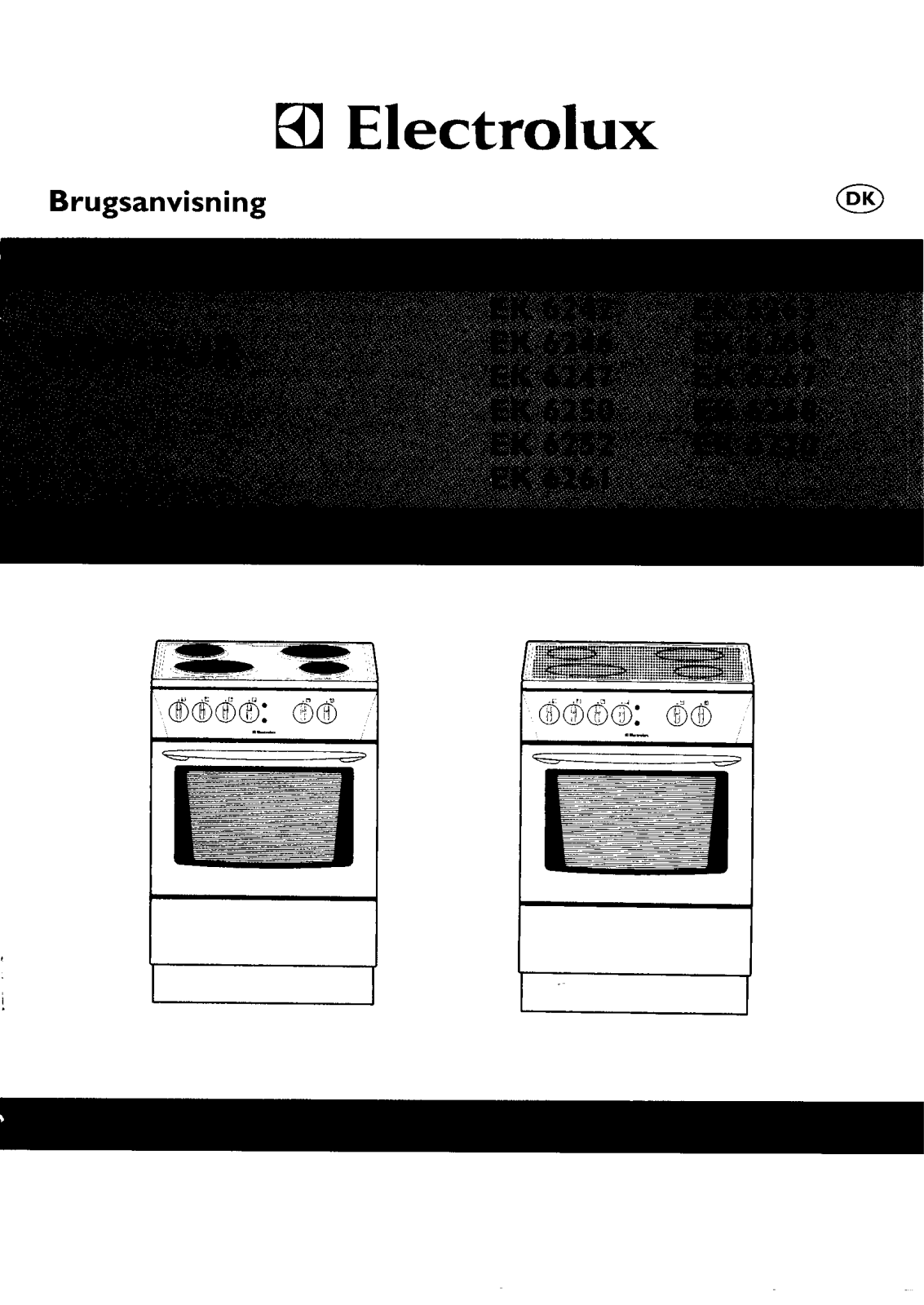 AEG EK6263, EK6247, EK6266, EK6268 User Manual