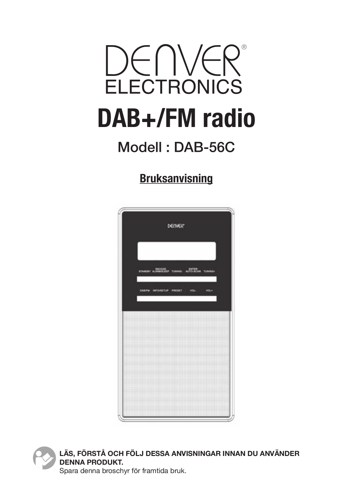 DENVER DAB-56C User guide - ManualMachine.com