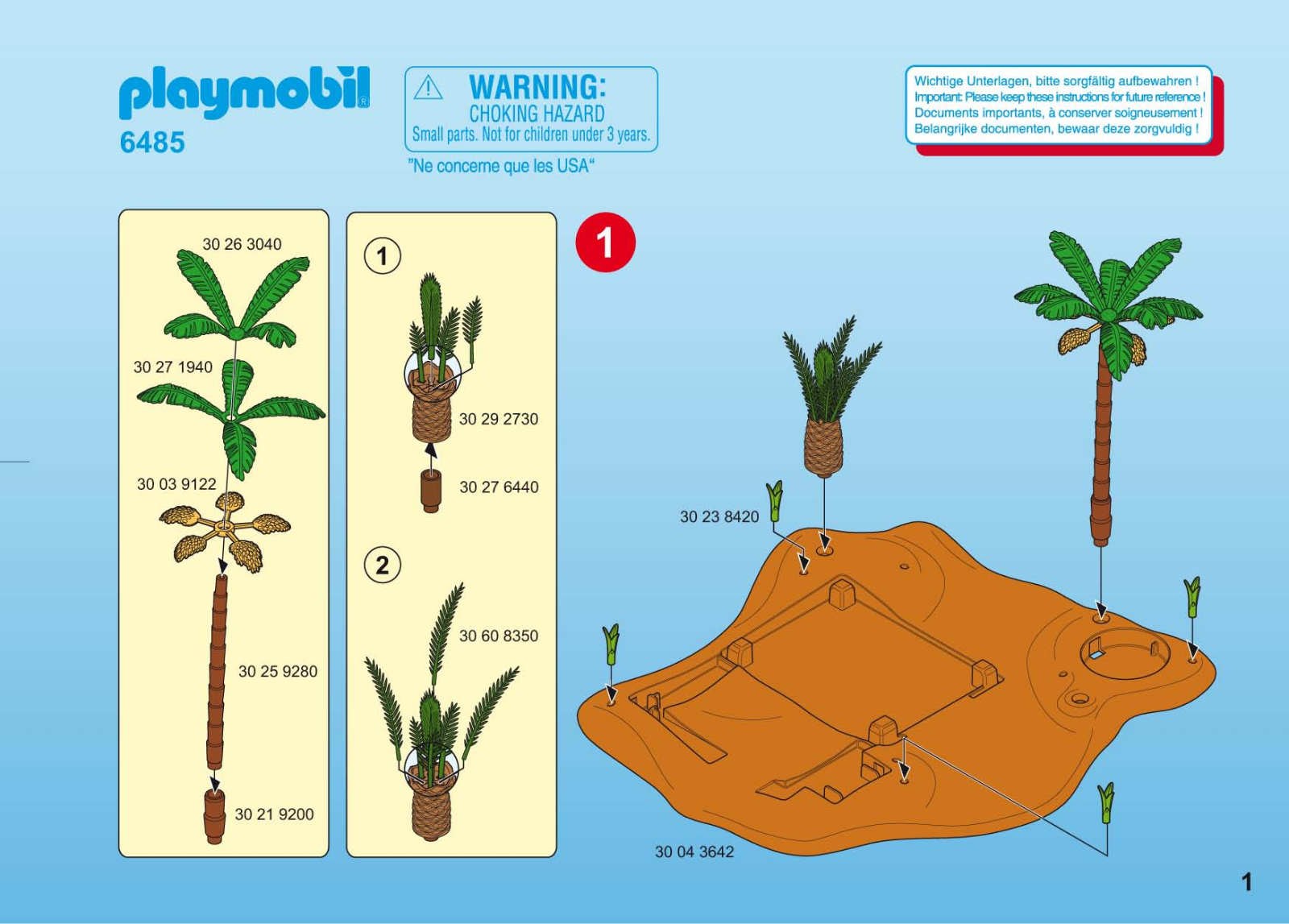 Playmobil 6485 Instructions