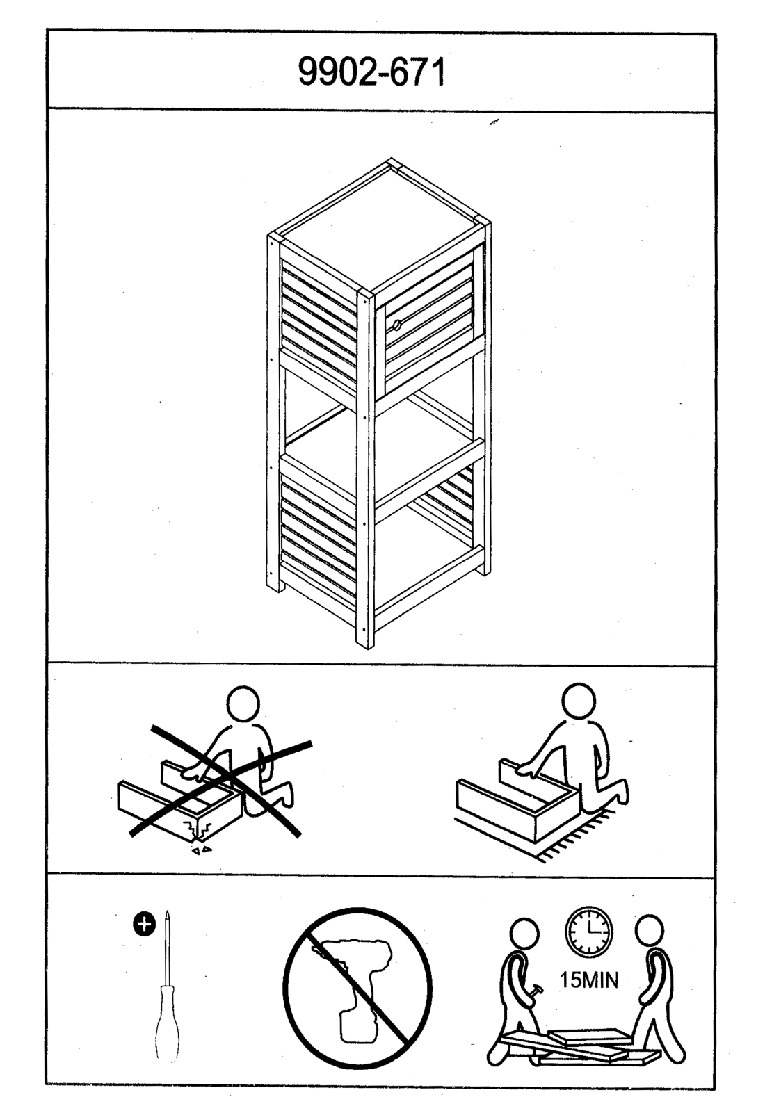Evideco EDDE2833 Installation & Assembly - ManualMachine.com