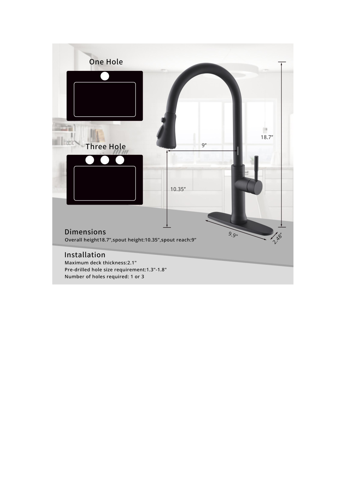 Fapully FPUL1018 Dimensions - ManualMachine.com