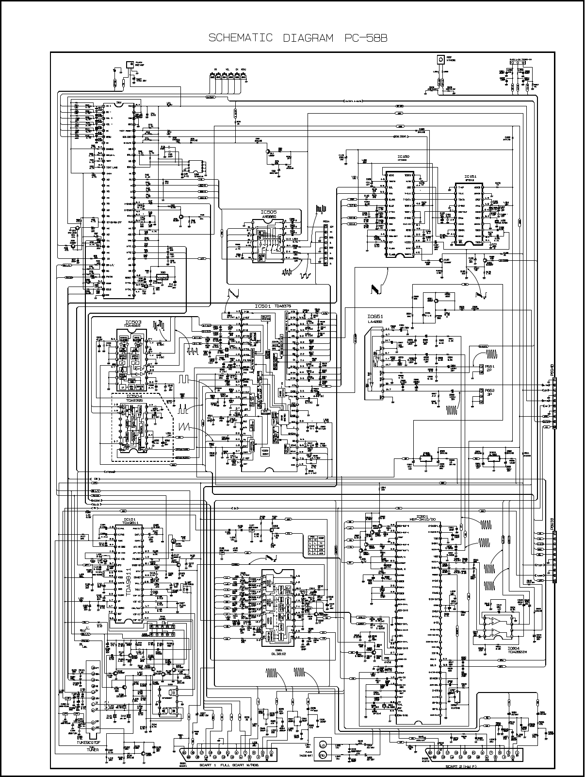 LG CF-21A60T Schematic