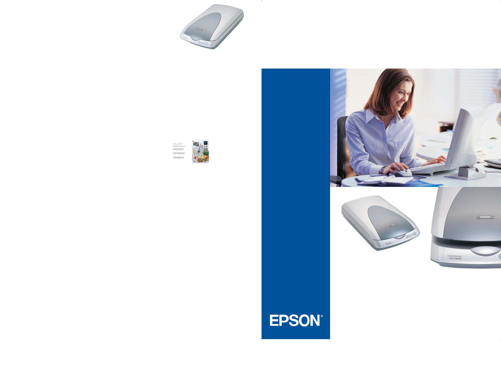 Epson Perfection 3170 User Manual