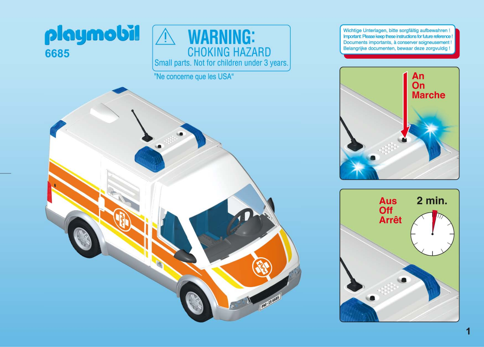 Playmobil 6685 Instructions