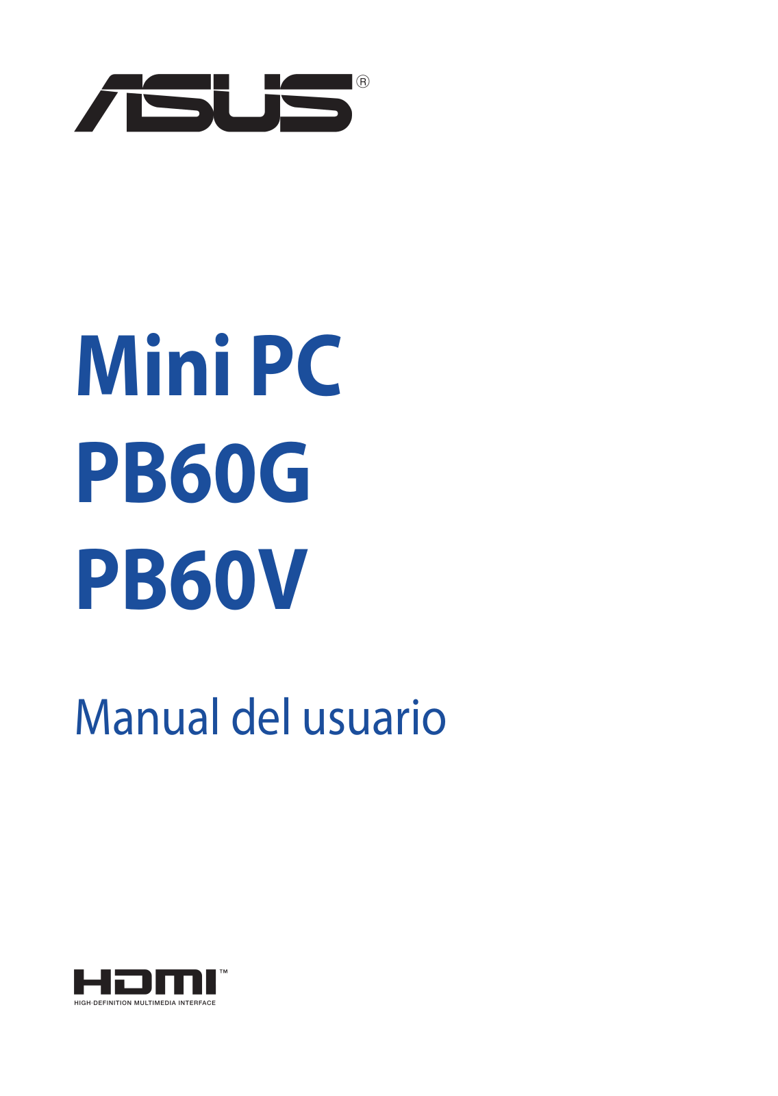 Asus PB60V User’s Manual