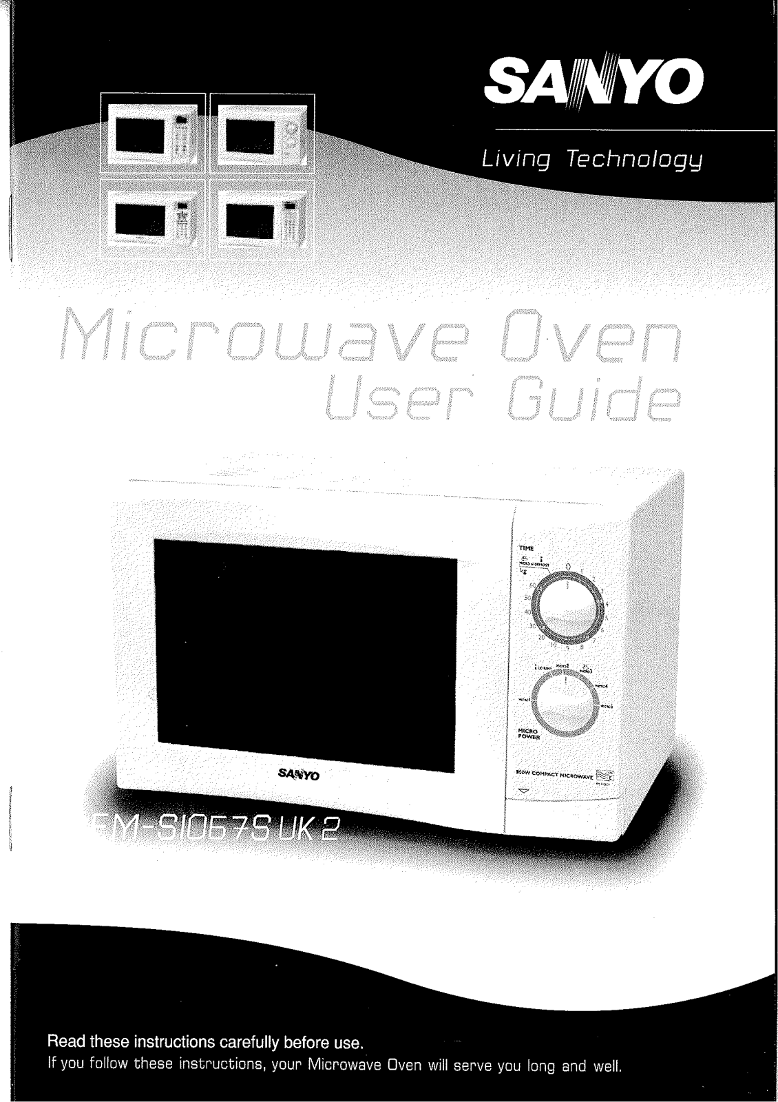 Sanyo EM-S1067S UK2 Instruction Manual