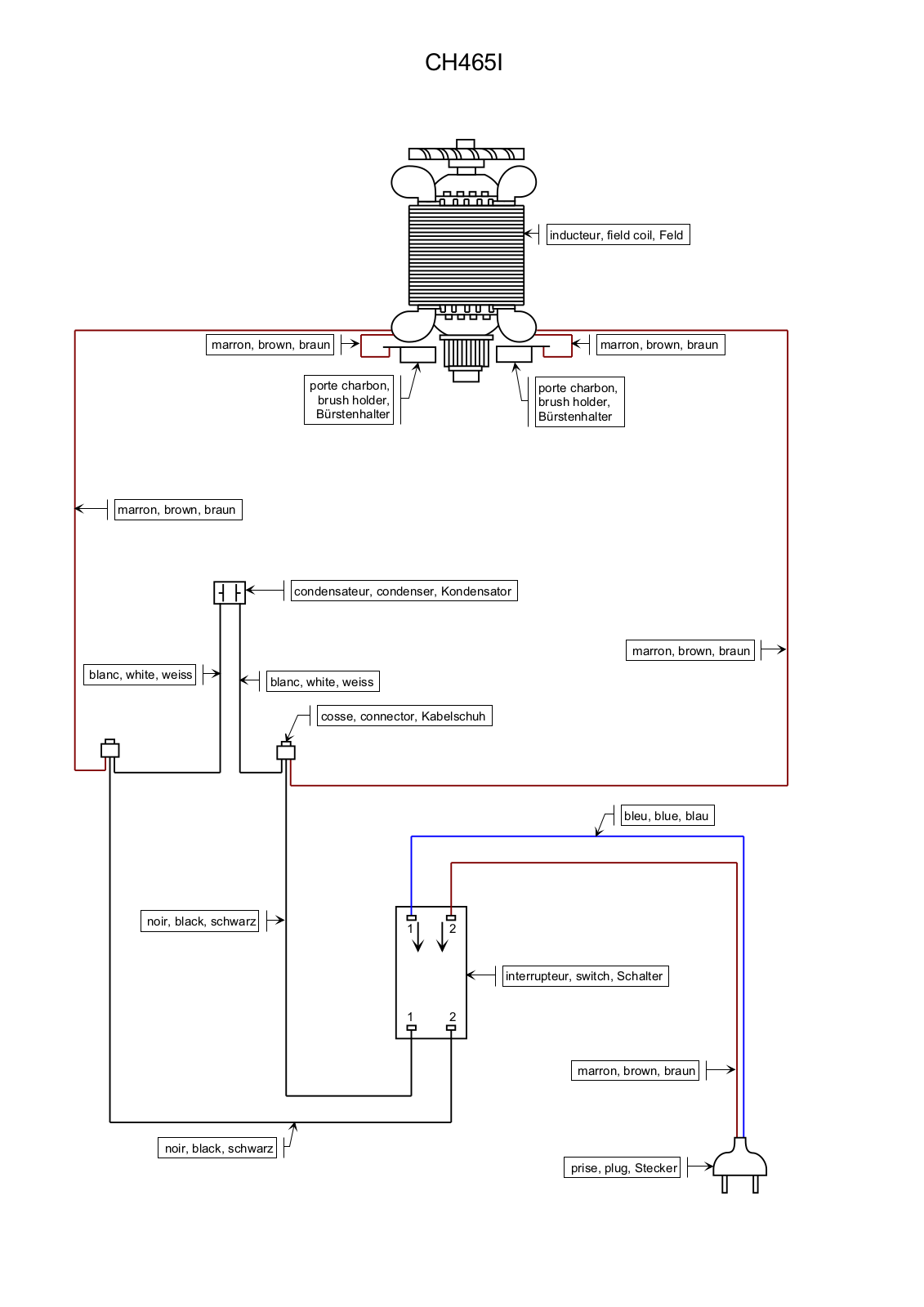 Ryobi CH465I User Manual