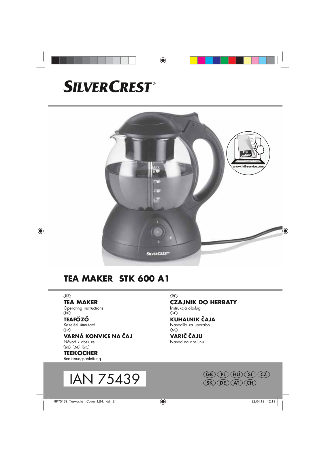 Silvercrest STK 600 A1 User Manual