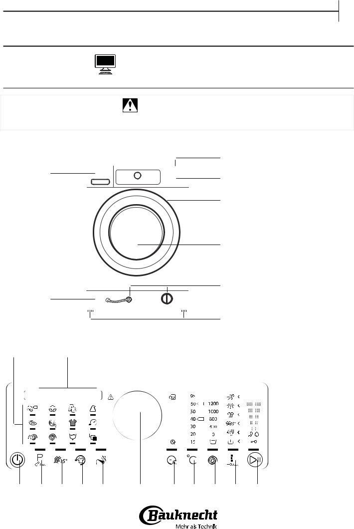 BAUKNECHT WA Premium 954 Daily Reference Guide