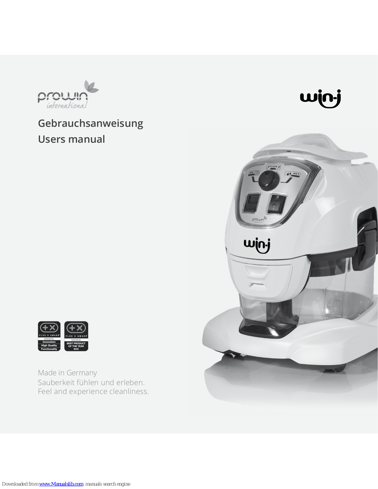 proWIN win-i User Manual - ManualMachine.com