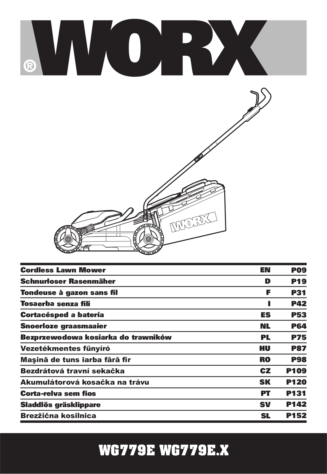Worx WG779E, WG779E.X User guide - ManualMachine.com