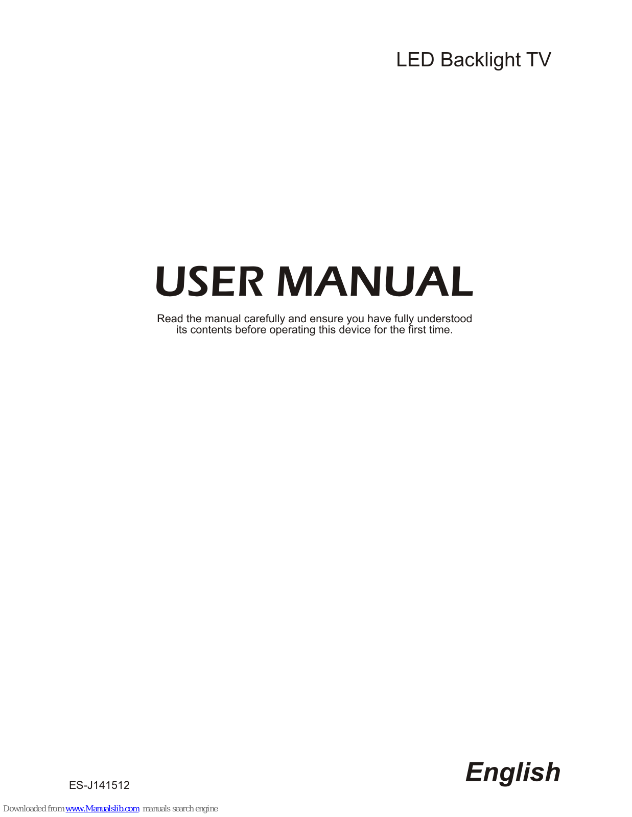 Hisense LHD32K370WTEU User Manual