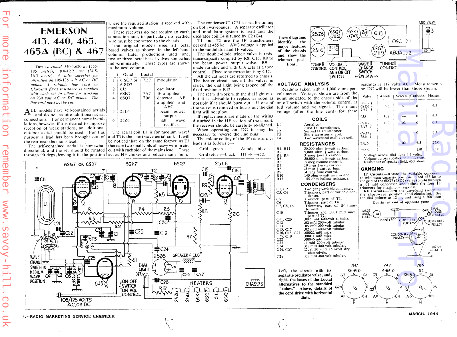 Emerson 413, 440_467 Schematic - ManualMachine.com