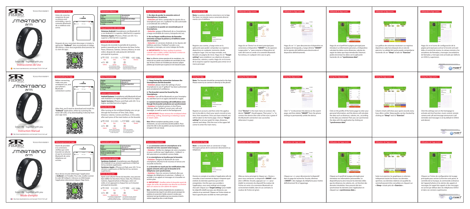 imperii electronics SmartBand arm Instruction Manual