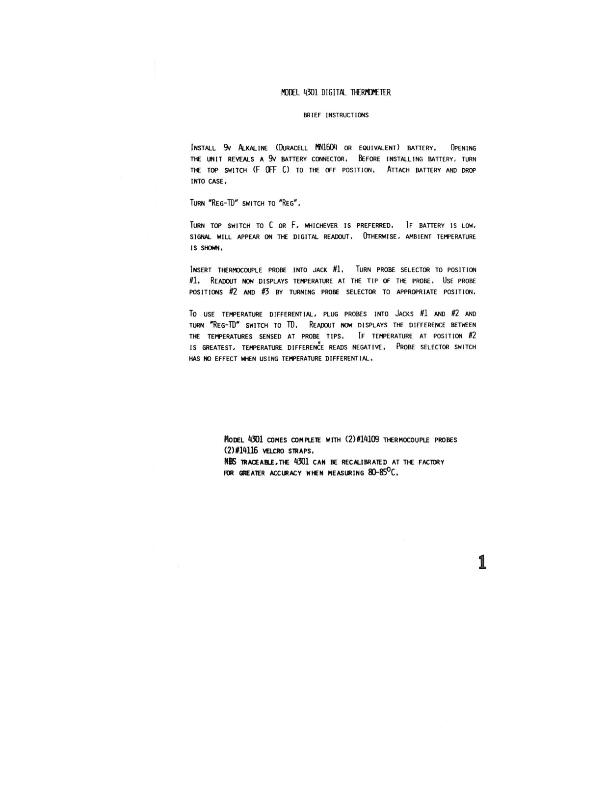 Thermal Engineering 14101 Installation  Manual - ManualMachine.com