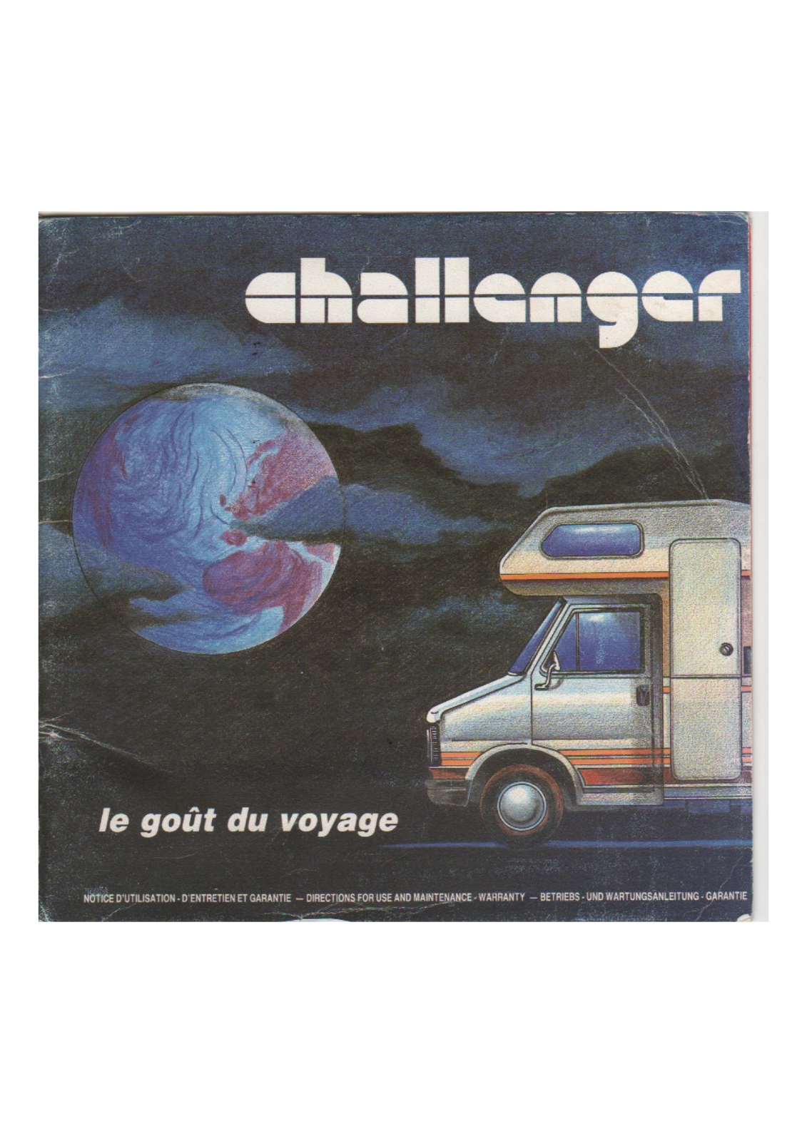 CHALLENGER 400 SX User Manual