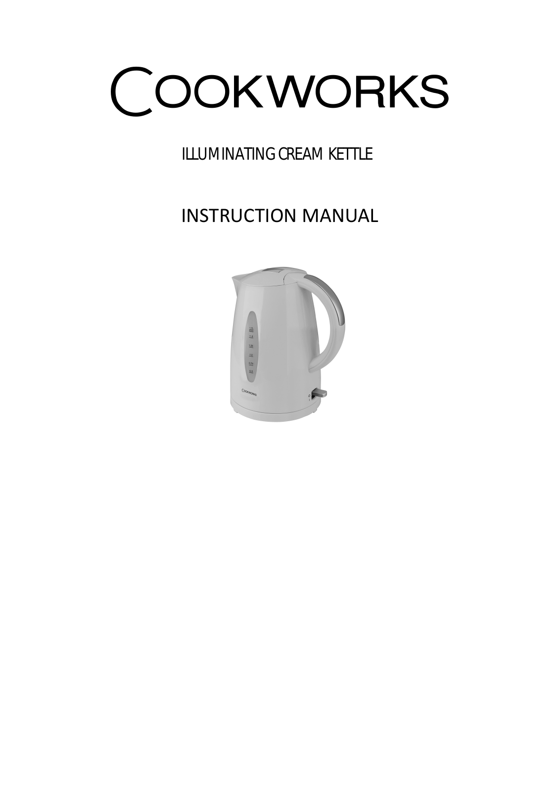 Cookworks WK8259AH Instruction manual