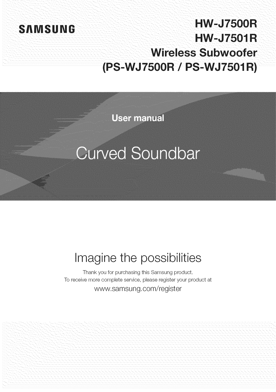 Samsung HW-J7501R/ZA-ZZ01, HW-J7500R/ZA-ZZ01 Owner’s Manual